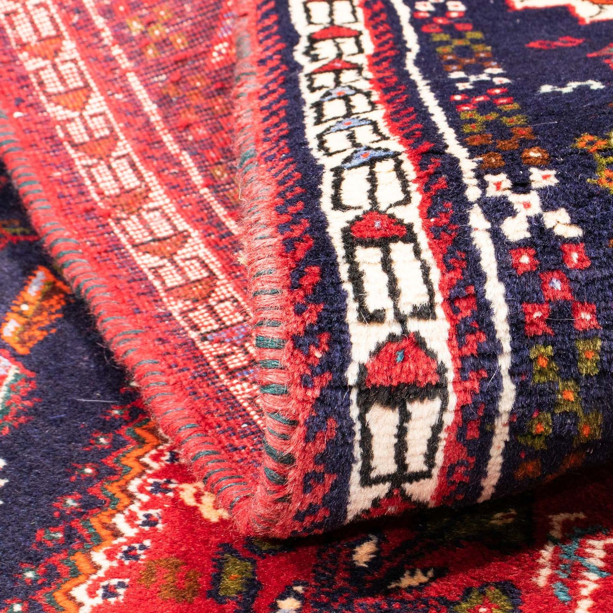 Alfombra persa - Nómada - 147 x 107 cm - azul oscuro