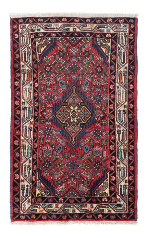 Alfombra persa - Nómada - 122 x 80 cm - rojo