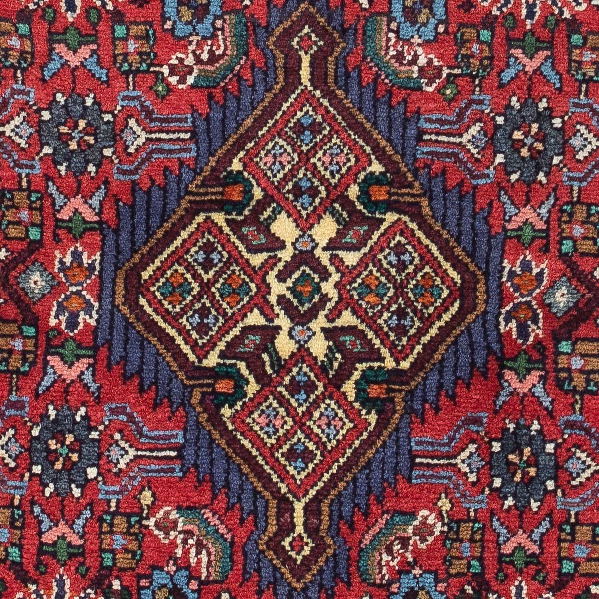 Alfombra persa - Nómada - 122 x 80 cm - rojo
