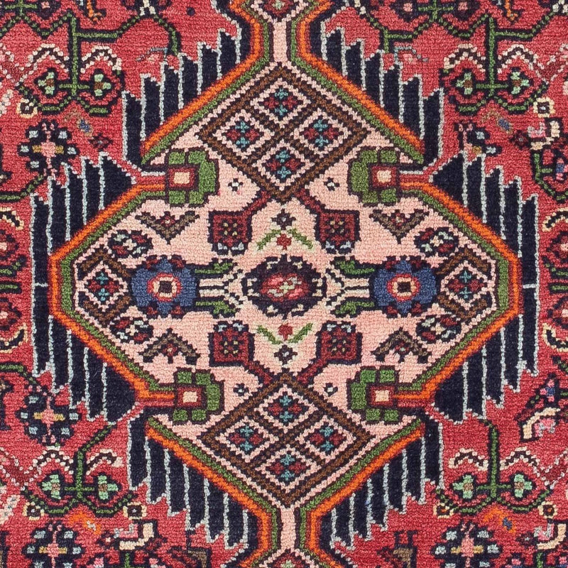 Alfombra persa - Nómada - 129 x 76 cm - rojo