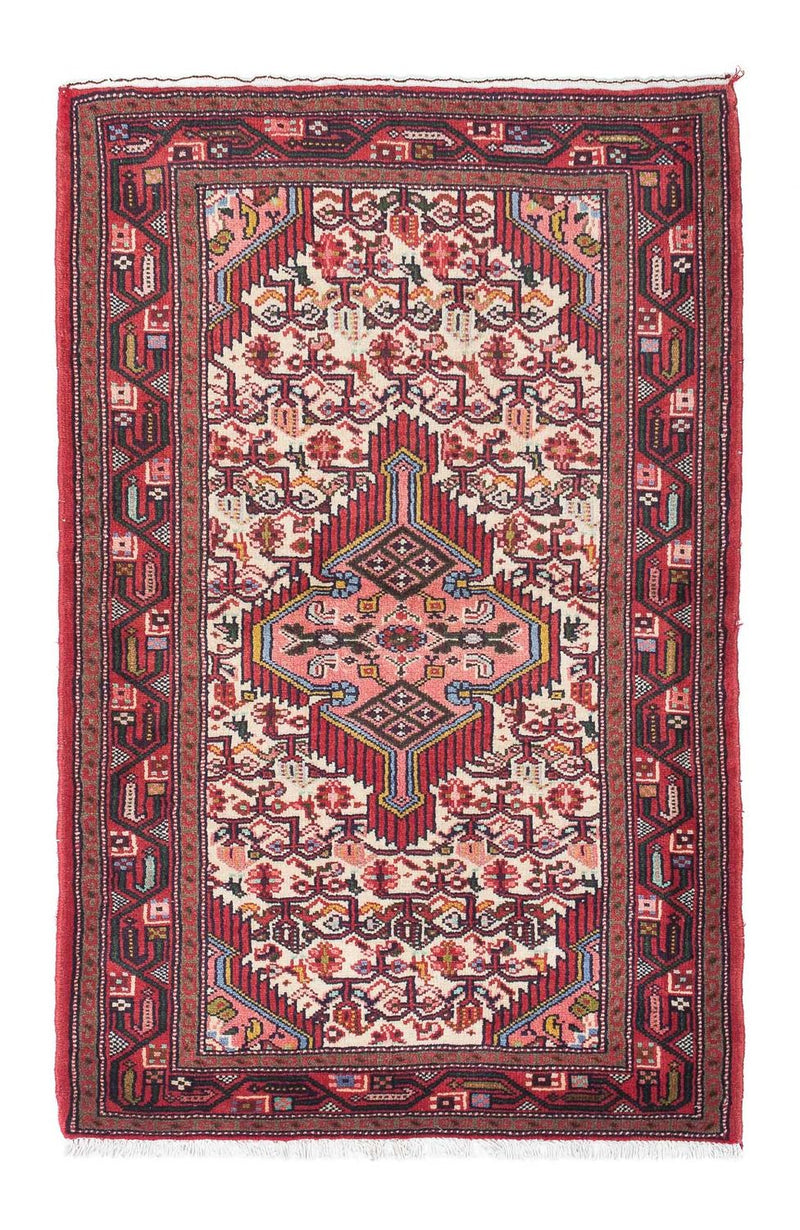 Alfombra persa - Nómada - 131 x 83 cm - beige
