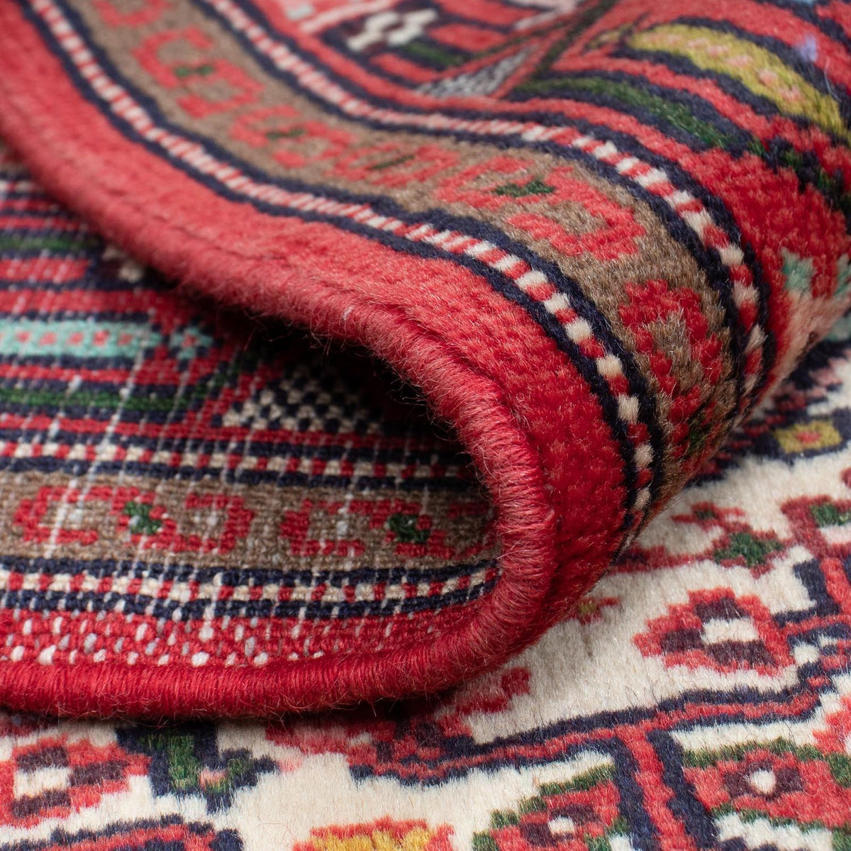 Alfombra persa - Nómada - 131 x 83 cm - beige