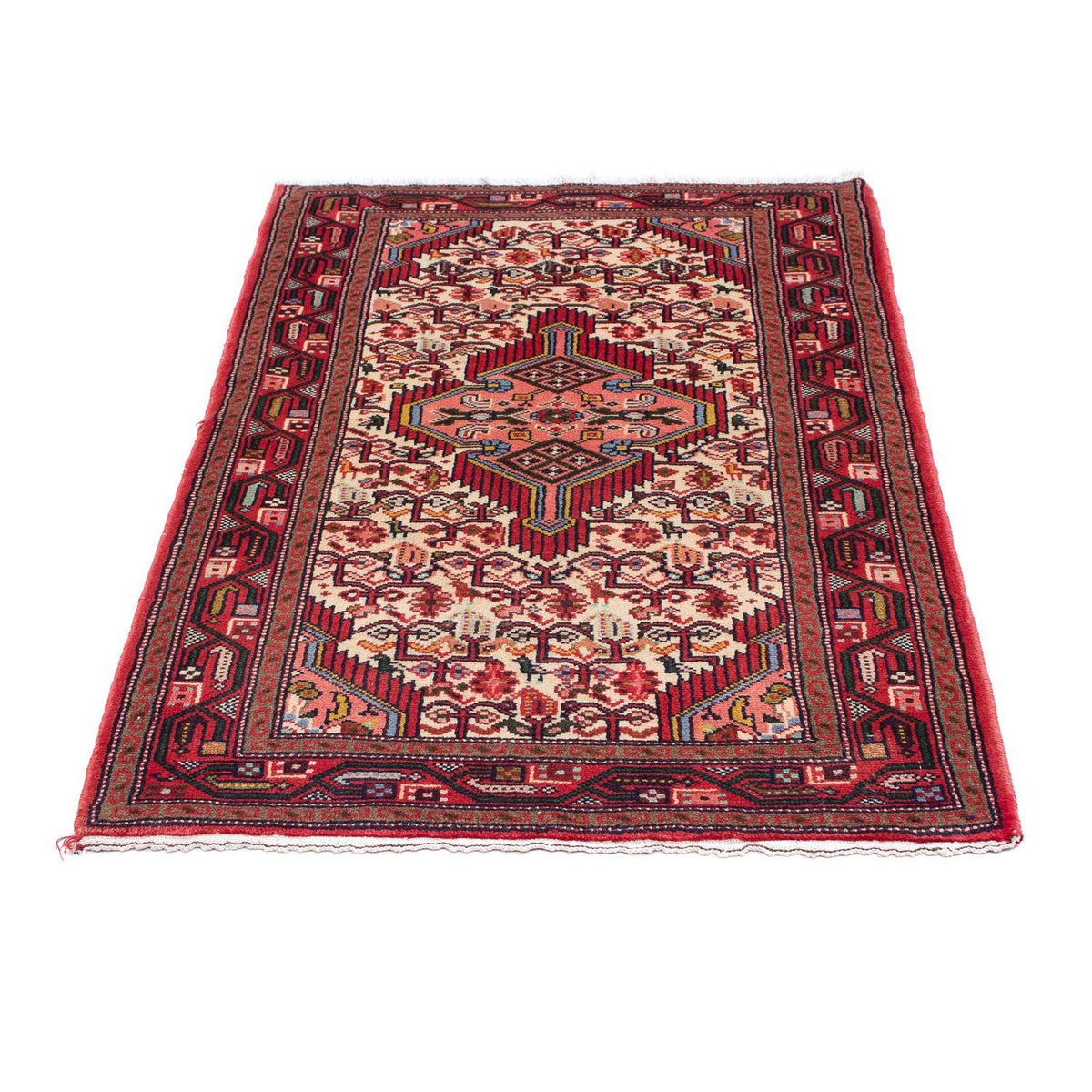 Alfombra persa - Nómada - 131 x 83 cm - beige