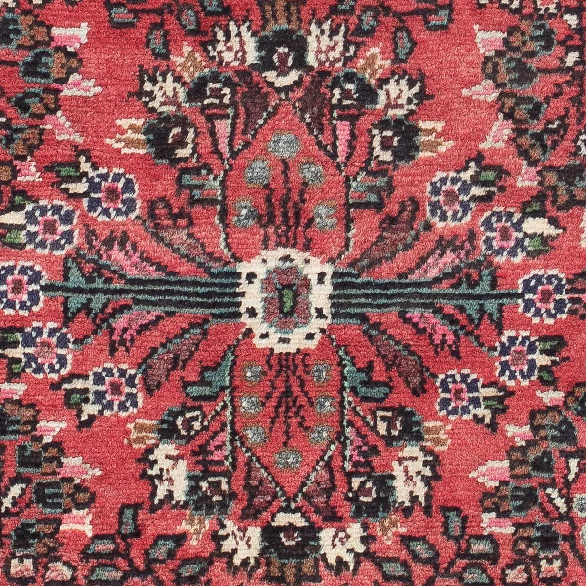 Alfombra persa - Nómada - 121 x 79 cm - rojo