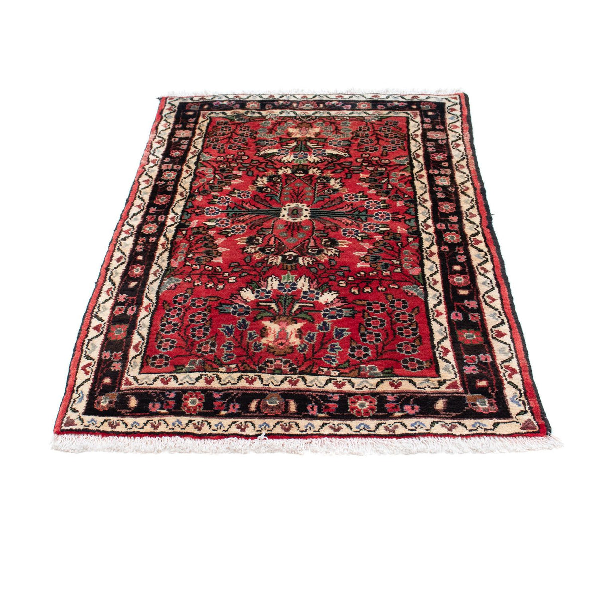 Alfombra persa - Nómada - 121 x 79 cm - rojo