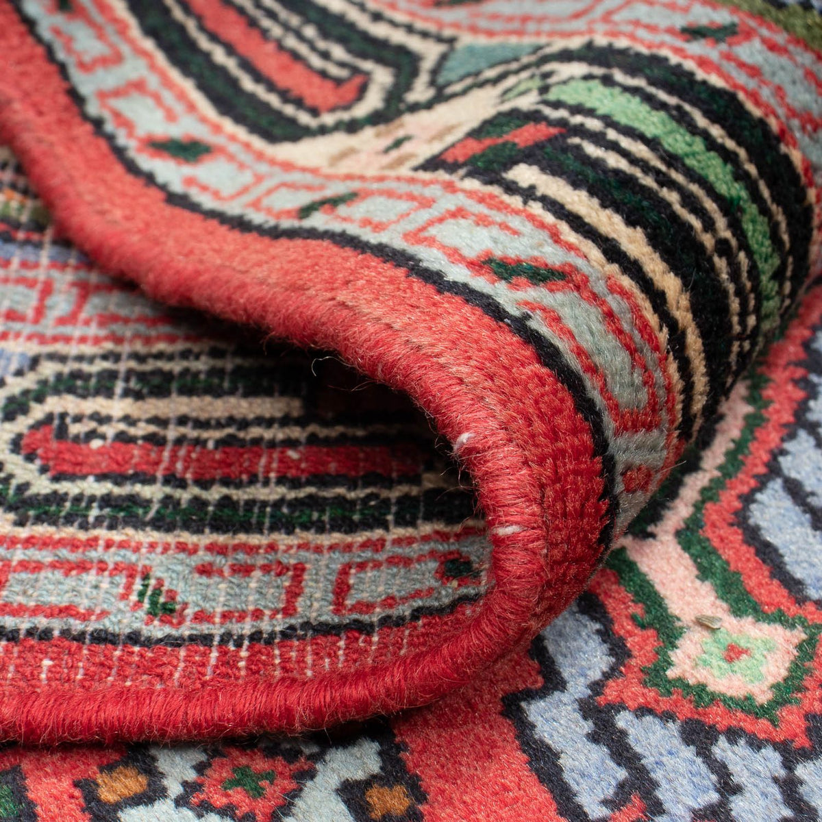 Alfombra persa - Nómada - 127 x 76 cm - rojo