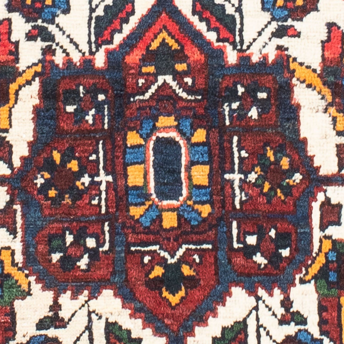 Alfombra persa - Nómada - 143 x 107 cm - azul oscuro