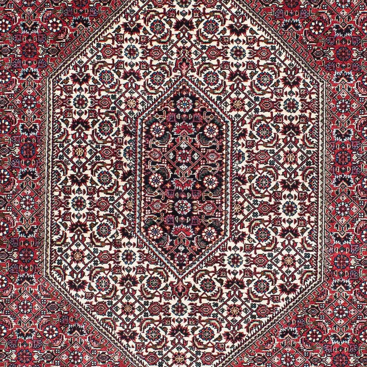 Alfombra persa - Bidjar - 198 x 132 cm - rojo claro