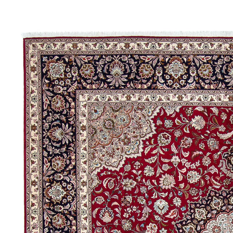 Alfombra Persa - Tabriz - Real cuadrado  - 300 x 297 cm - rojo oscuro