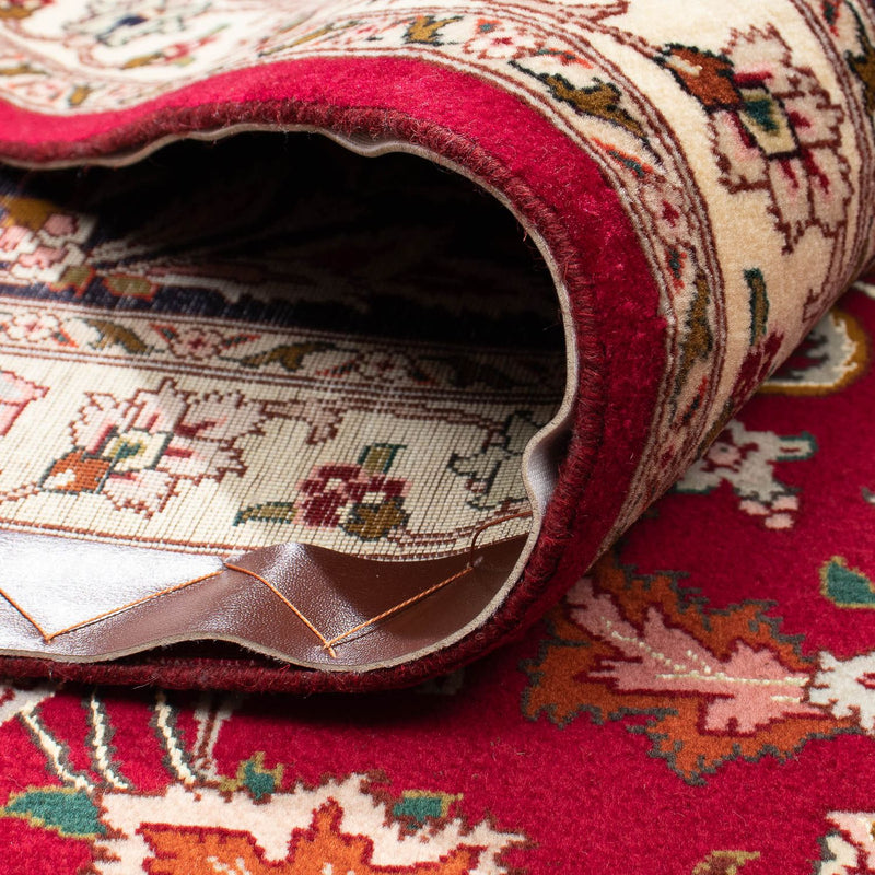 Alfombra Persa - Tabriz - Real cuadrado  - 300 x 297 cm - rojo oscuro