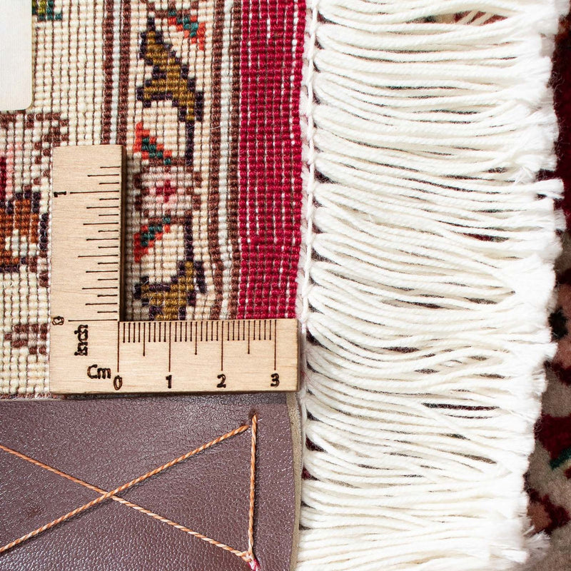 Alfombra Persa - Tabriz - Real cuadrado  - 300 x 297 cm - rojo oscuro