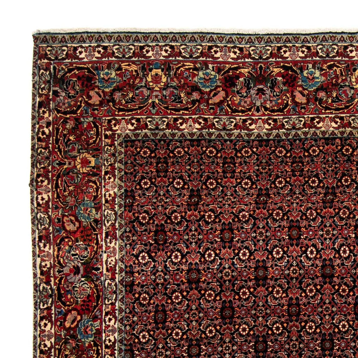 Alfombra persa - Bidjar cuadrado - 208 x 197 cm - marrón