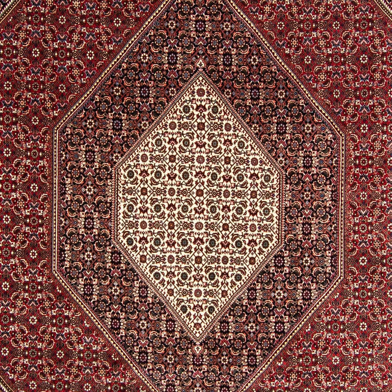 Alfombra persa - Bidjar - 349 x 245 cm - rojo claro