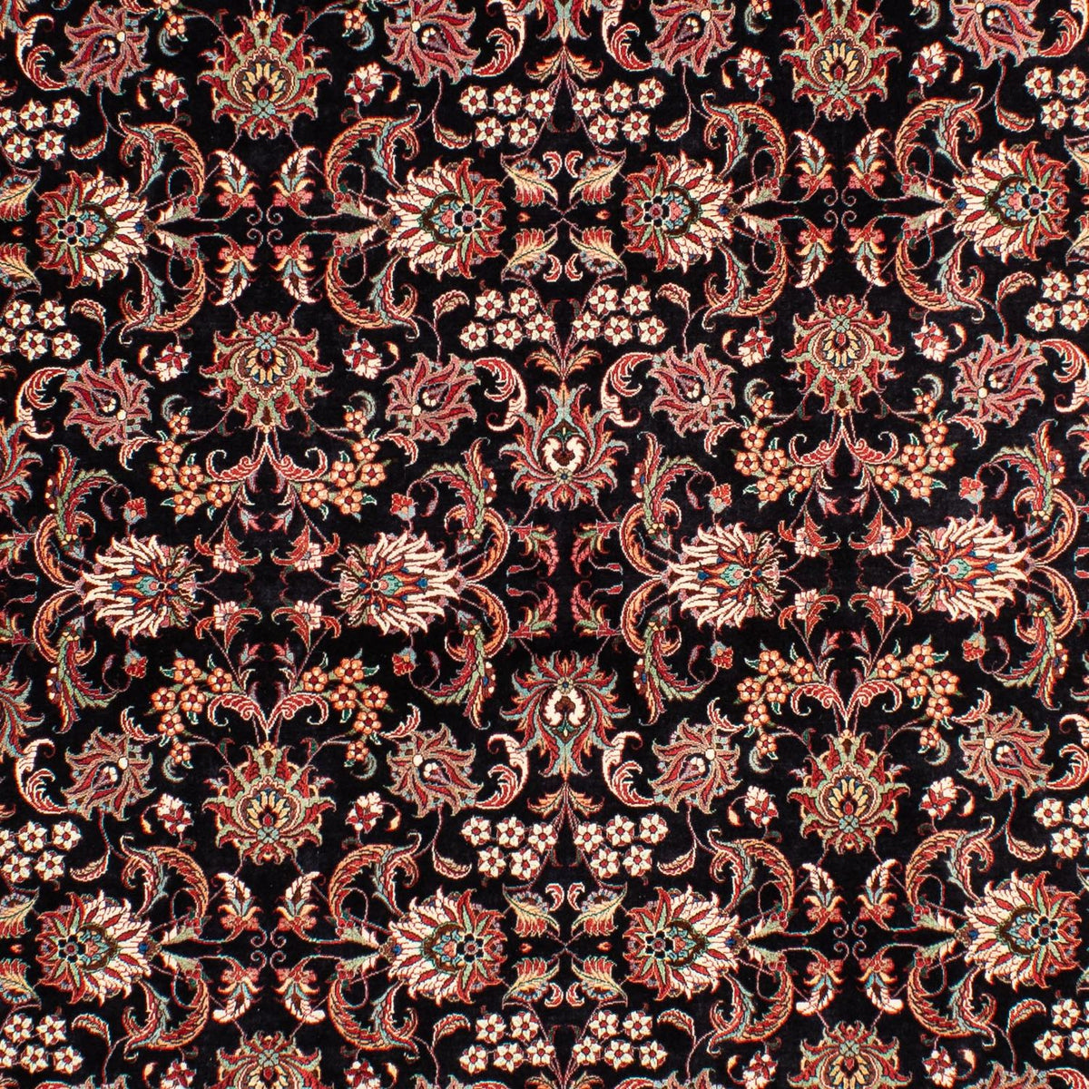 Alfombra persa - Bidjar - 299 x 203 cm - azul oscuro