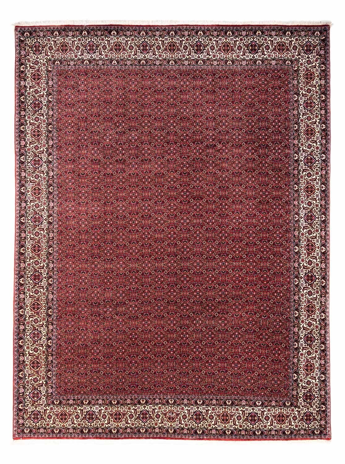 Alfombra persa - Bidjar - 338 x 252 cm - rojo