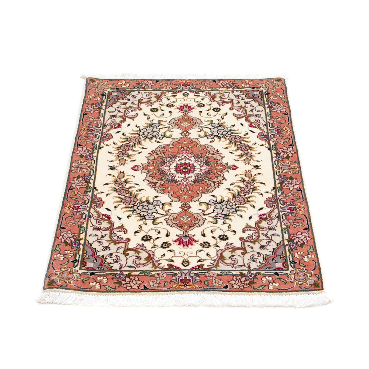 Alfombra Persa - Tabriz - Real - 90 x 60 cm - beige