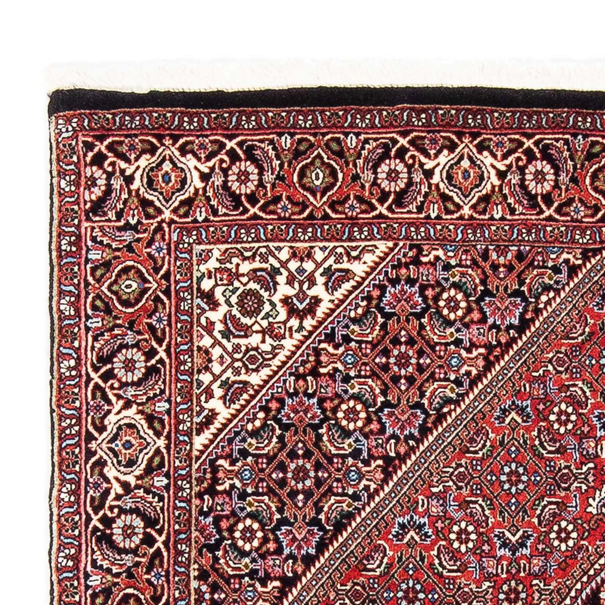 Alfombra persa - Bidjar - 172 x 109 cm - rojo claro
