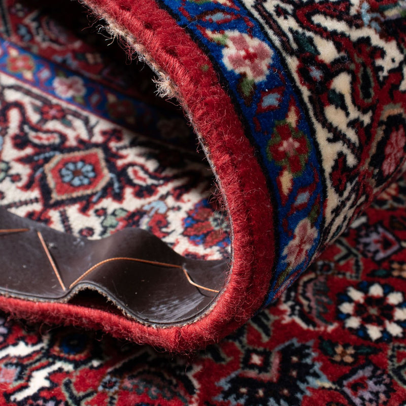 Alfombra de pasillo Alfombra persa - Bidjar - 295 x 86 cm - óxido