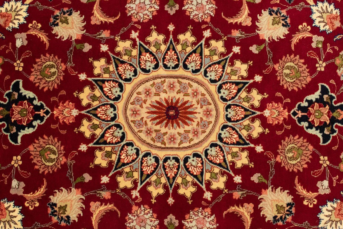 Alfombra Persa - Tabriz - Real - 150 x 101 cm - rojo