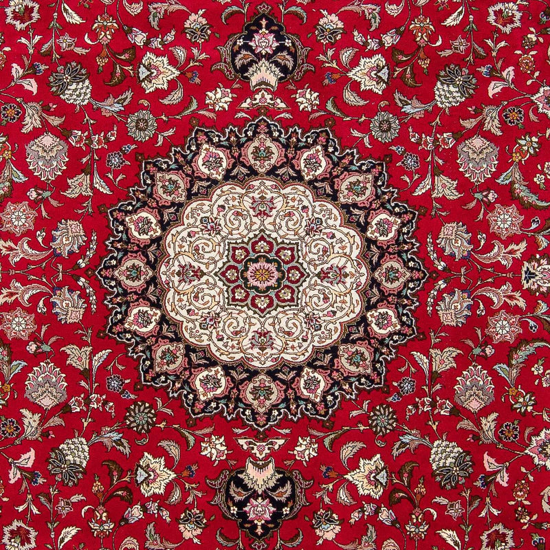 Alfombra Persa - Tabriz - Real - 302 x 248 cm - rojo