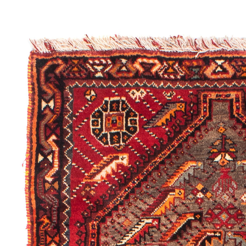 Alfombra de pasillo Alfombra persa - Nómada - 168 x 80 cm - rojo oscuro