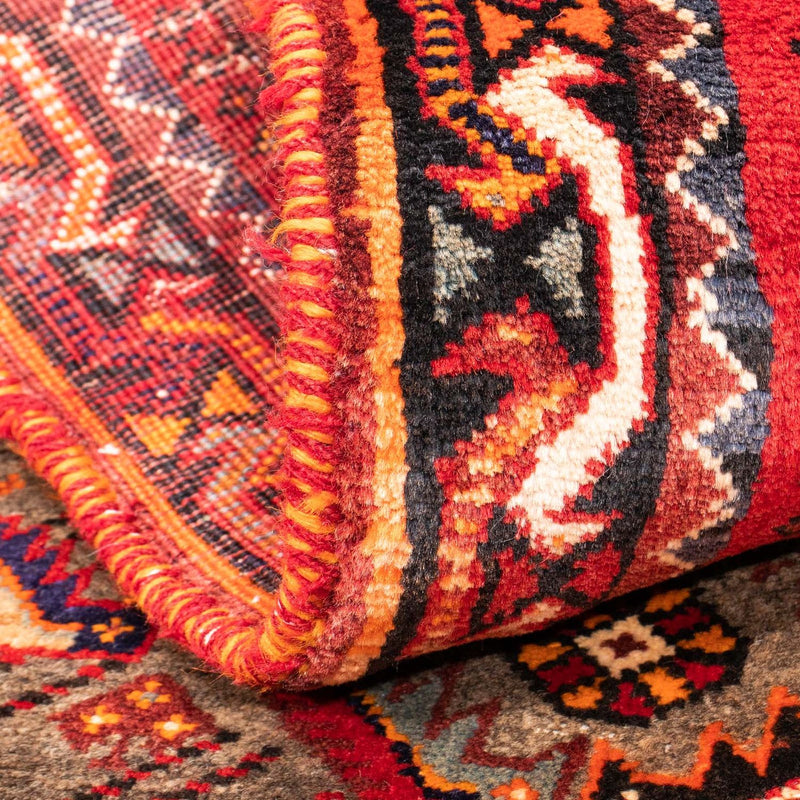 Alfombra de pasillo Alfombra persa - Nómada - 168 x 80 cm - rojo oscuro