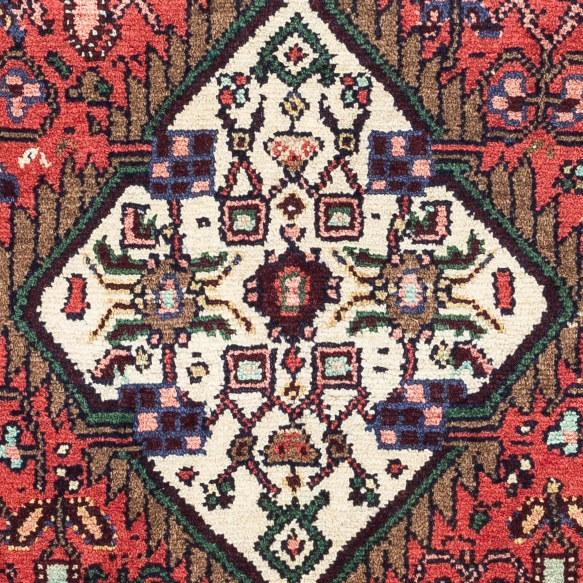 Alfombra persa - Nómada - 132 x 82 cm - rojo