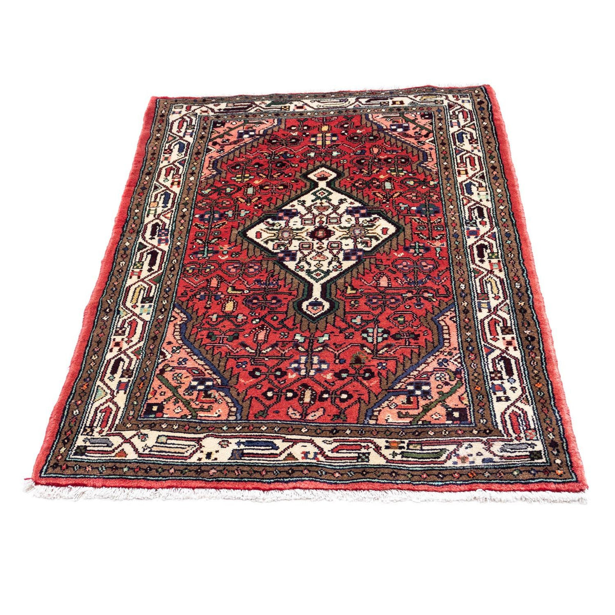 Alfombra persa - Nómada - 132 x 82 cm - rojo