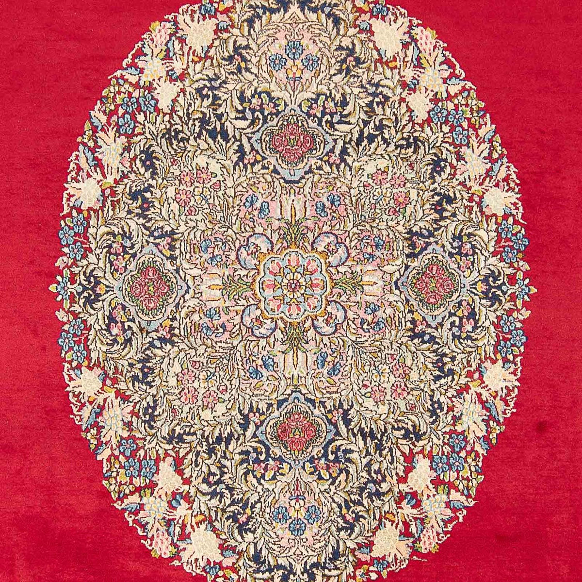 Alfombra persa - Real - 390 x 271 cm - rojo