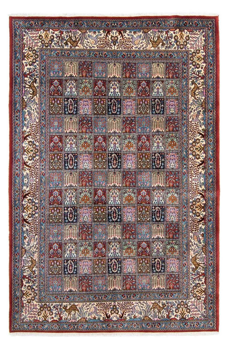 Alfombra persa - Clásica - 302 x 202 cm - rojo oscuro