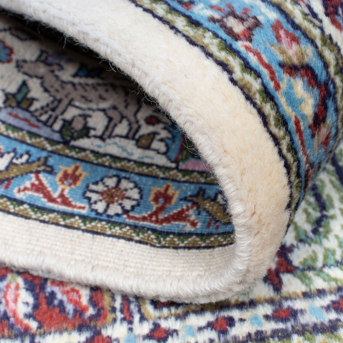 Alfombra persa - Clásica - 145 x 100 cm - multicolor