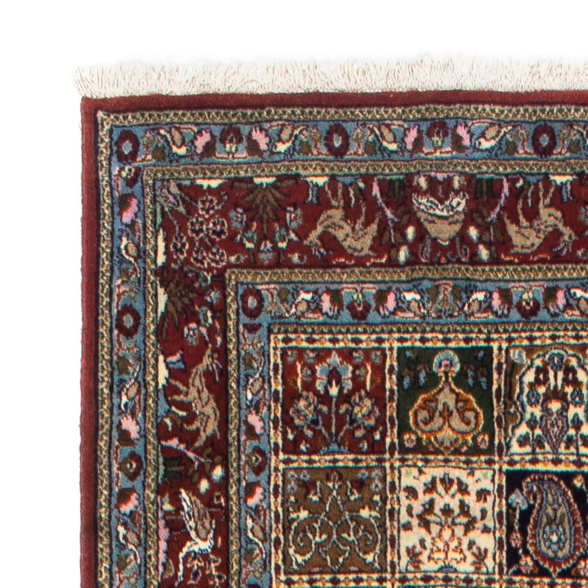 Alfombra de pasillo Alfombra persa - Clásica - 388 x 82 cm - rojo oscuro