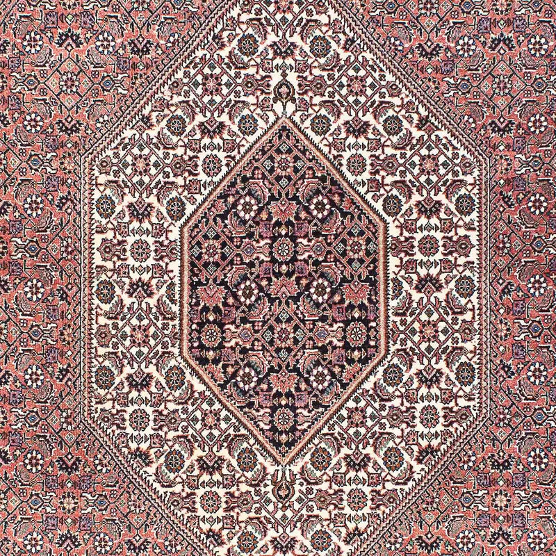 Alfombra persa - Bidjar - 208 x 138 cm - rojo claro