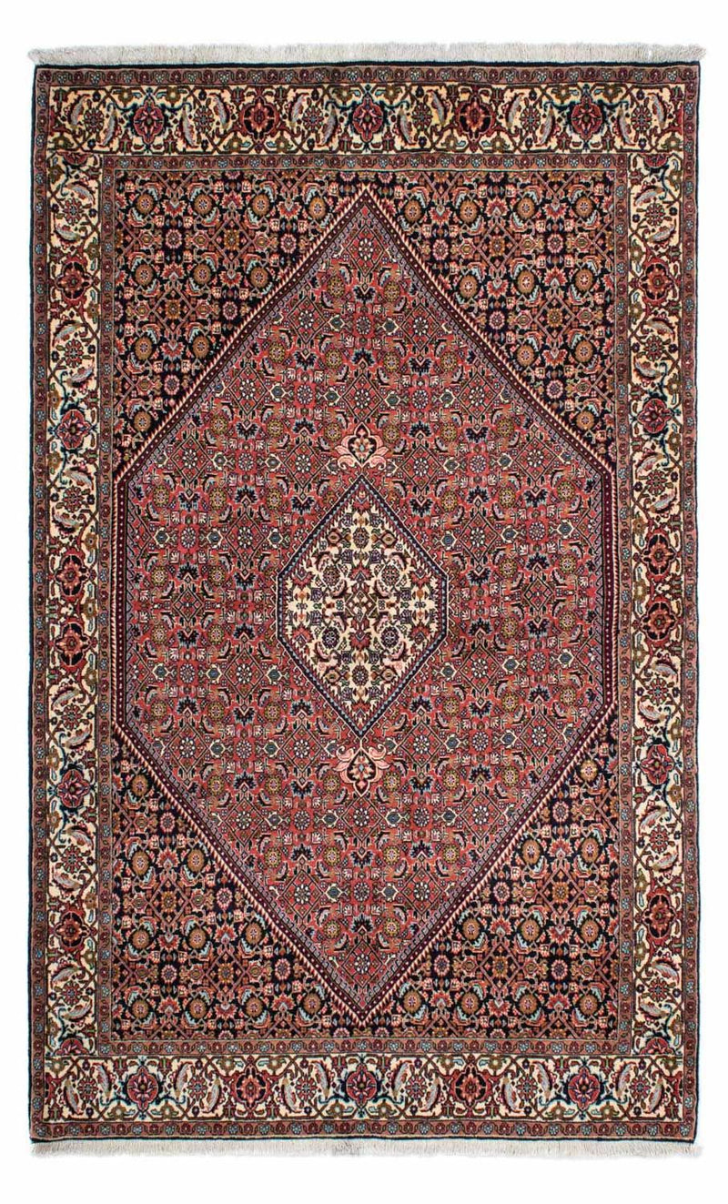 Alfombra persa - Bidjar - 231 x 141 cm - rojo