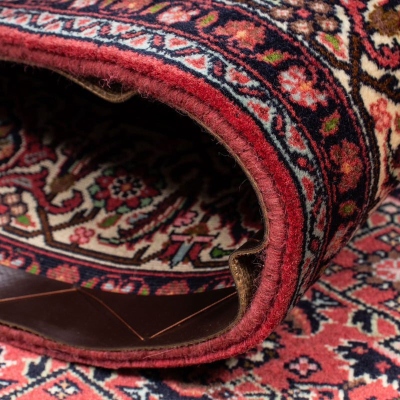 Alfombra persa - Bidjar - 216 x 138 cm - rojo