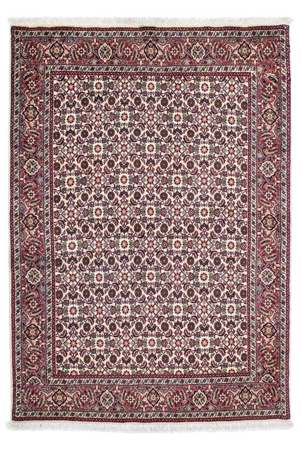 Alfombra persa - Bidjar - 207 x 128 cm - azul oscuro