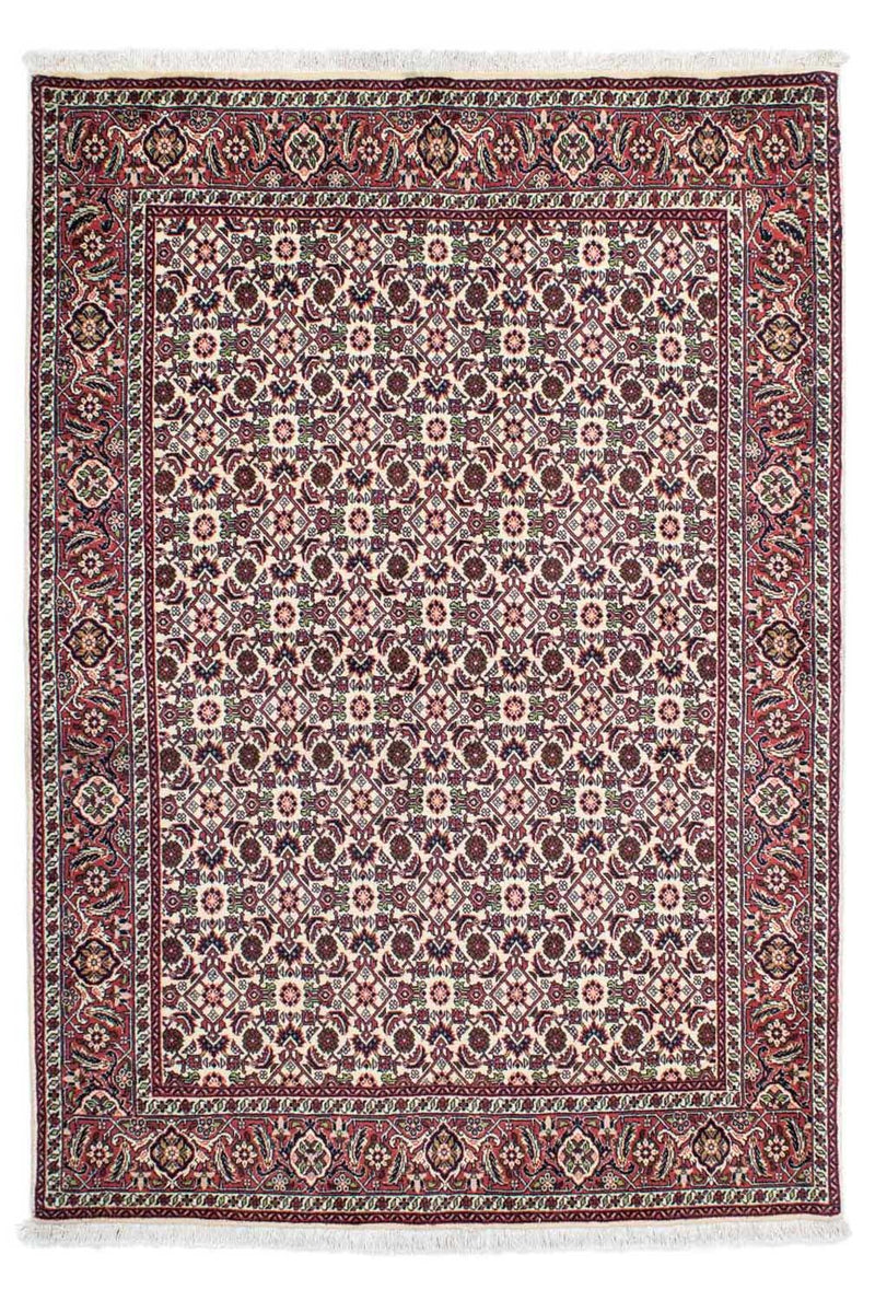 Alfombra persa - Bidjar - 207 x 128 cm - azul oscuro