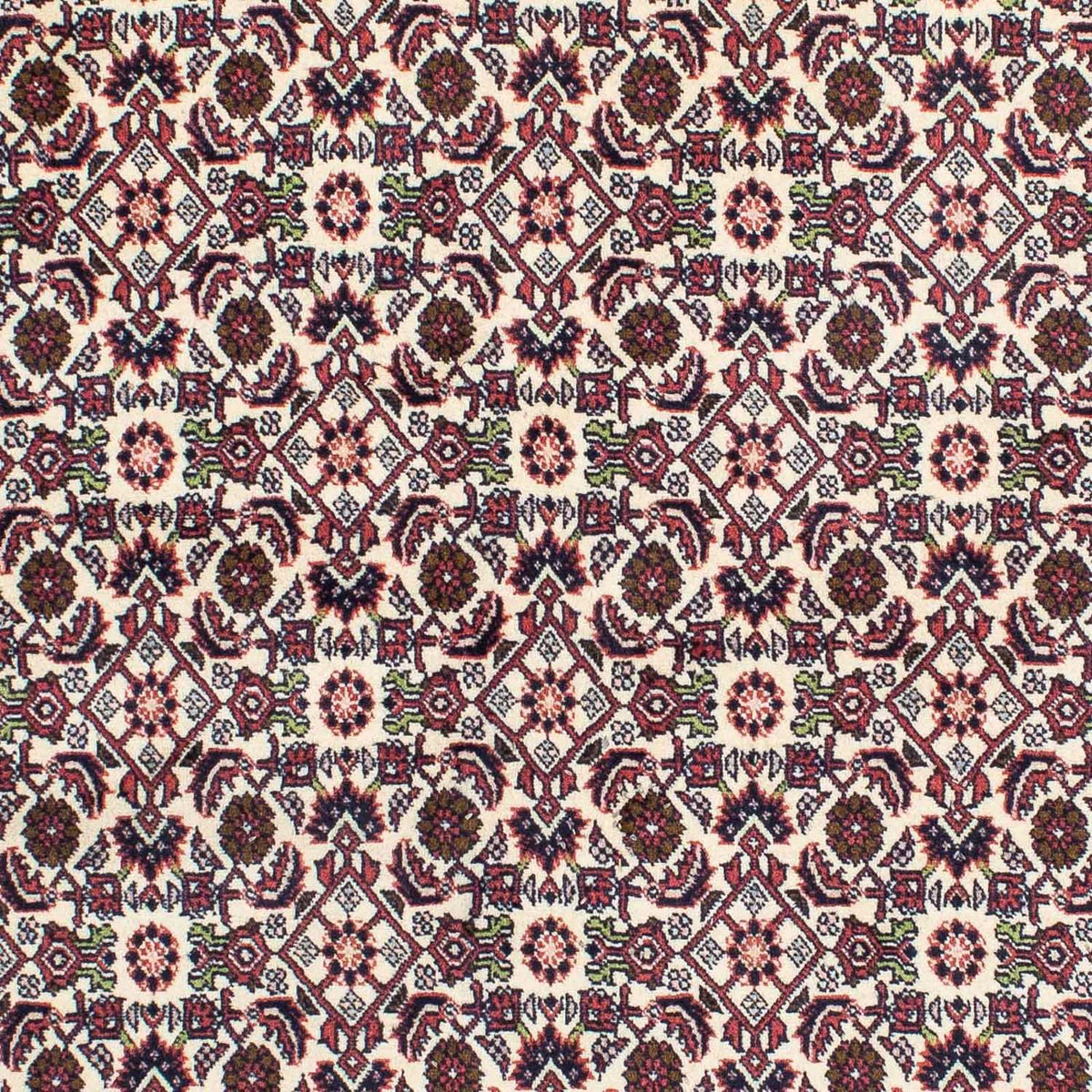 Alfombra persa - Bidjar - 207 x 128 cm - azul oscuro