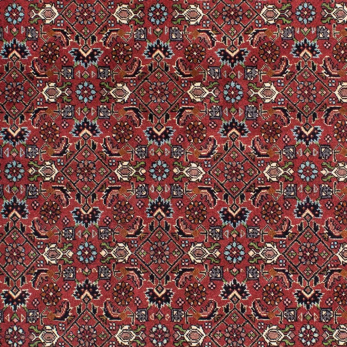 Alfombra persa - Bidjar - 193 x 137 cm - rojo