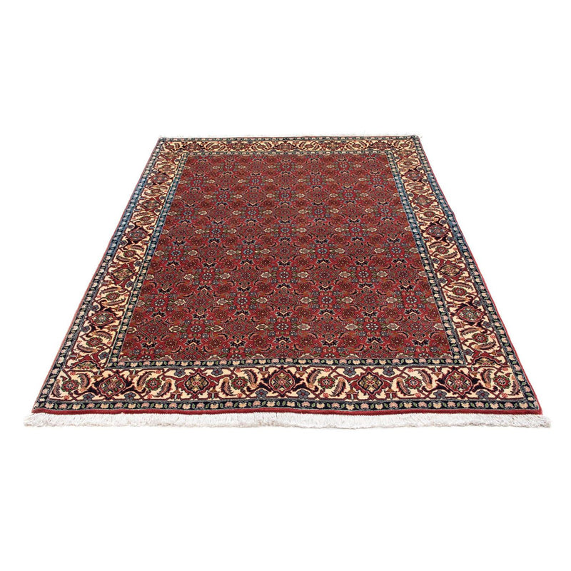 Alfombra persa - Bidjar - 193 x 137 cm - rojo
