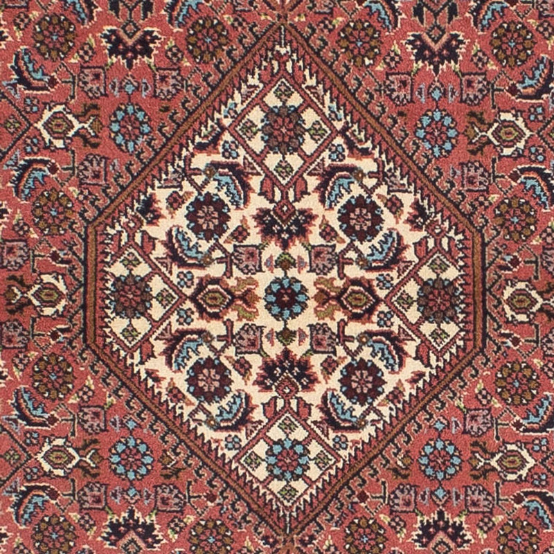 Alfombra de pasillo Alfombra persa - Bidjar - 297 x 84 cm - rojo claro