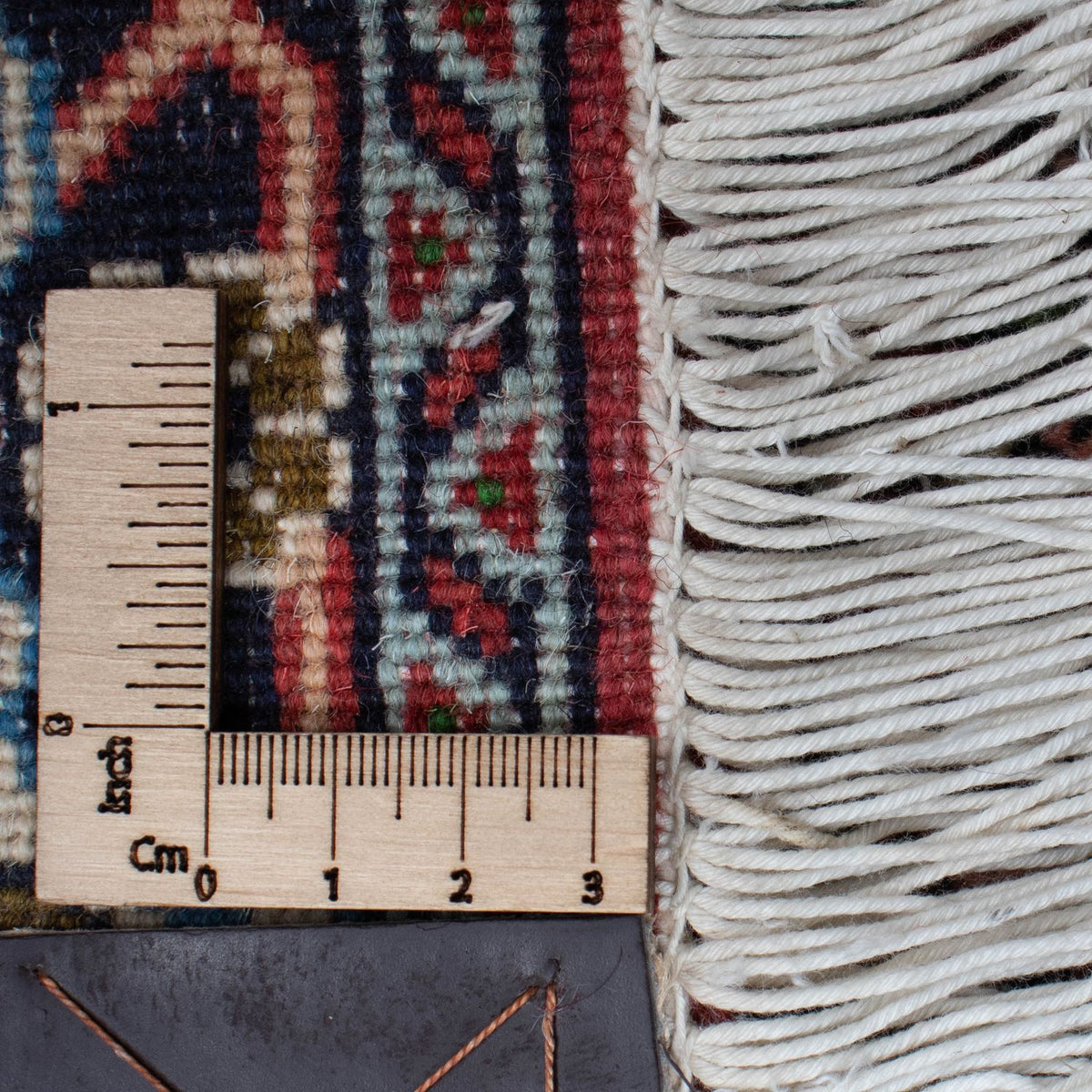 Alfombra de pasillo Alfombra persa - Bidjar - 298 x 82 cm - rojo claro