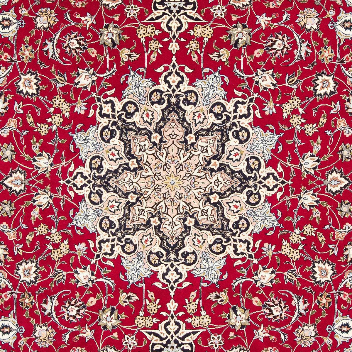 Alfombra Persa - Tabriz - Real - 316 x 204 cm - rojo