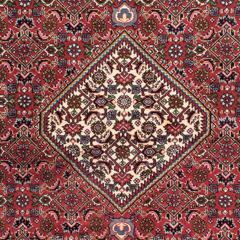 Alfombra persa - Bidjar - 216 x 137 cm - azul oscuro
