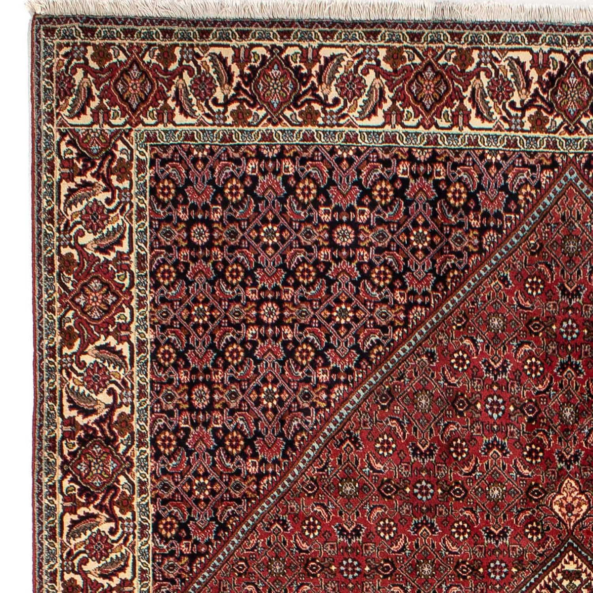 Alfombra persa - Bidjar - 282 x 204 cm - rojo oscuro