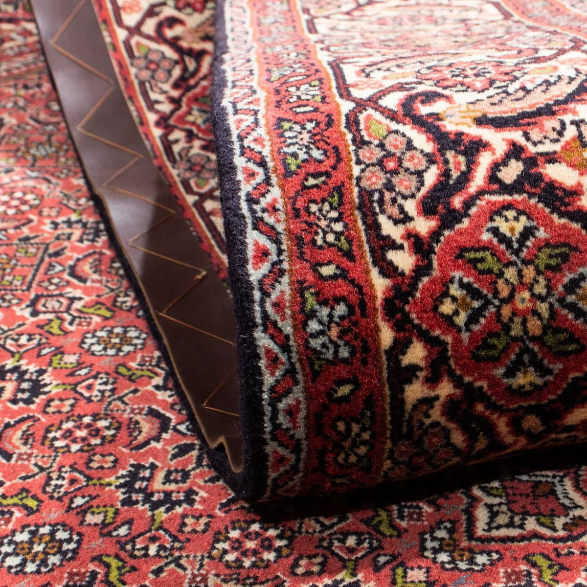 Alfombra persa - Bidjar - 265 x 171 cm - marrón