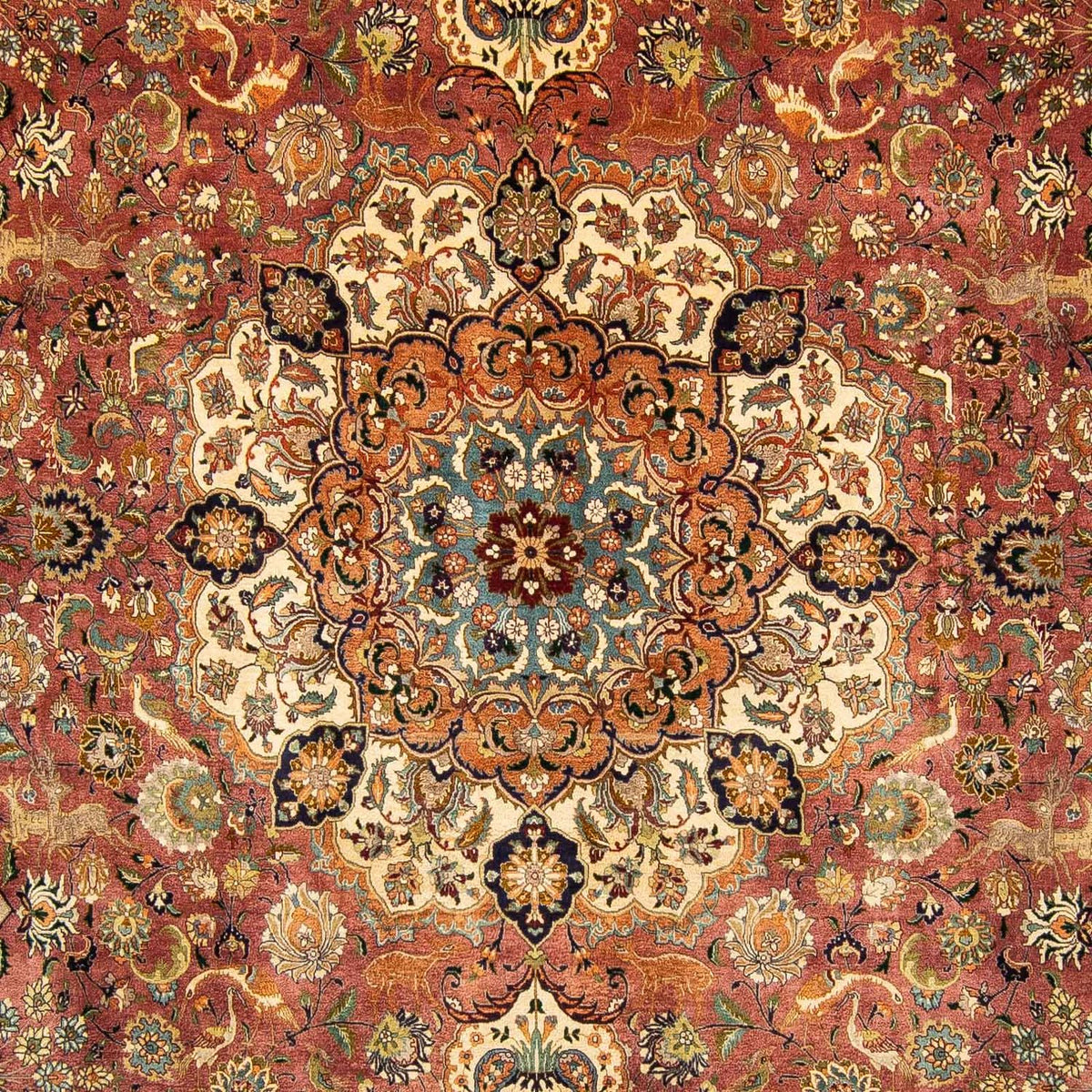 Alfombra Persa - Tabriz - Real - 398 x 295 cm - multicolor