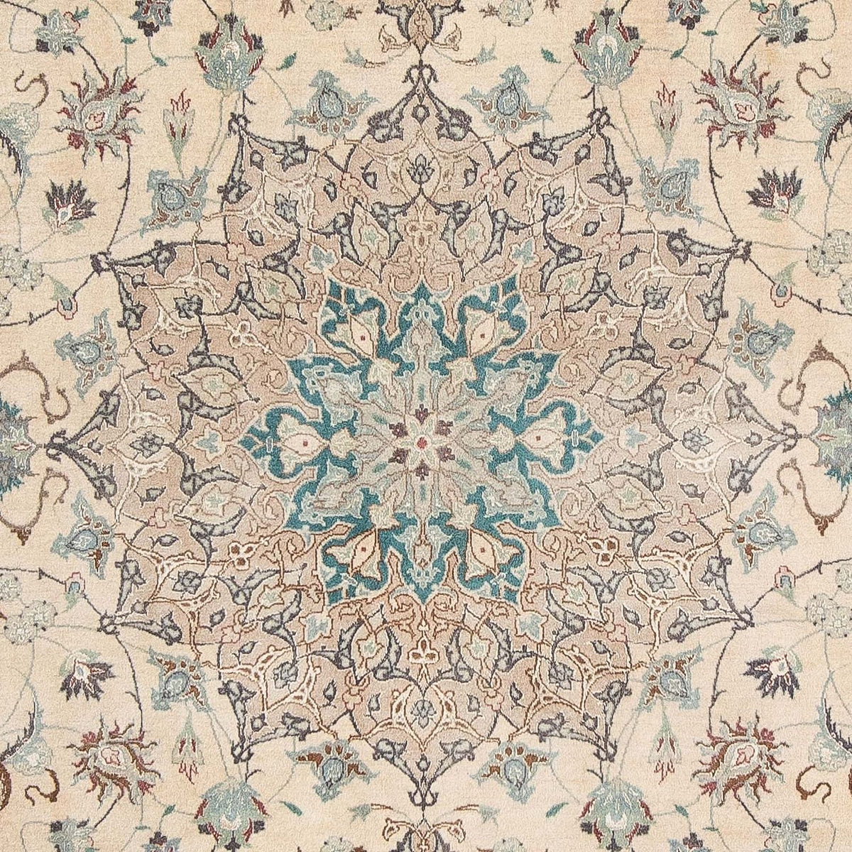 Alfombra Persa - Tabriz - Real - 300 x 204 cm - beige