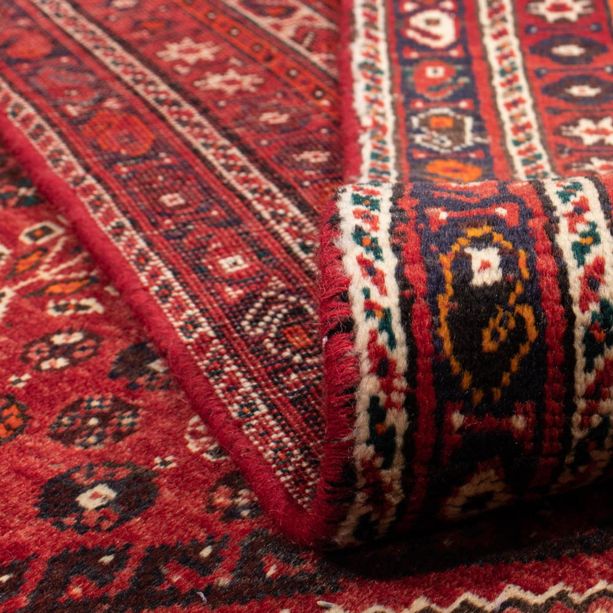 Alfombra persa - Nómada - 328 x 215 cm - rojo oscuro