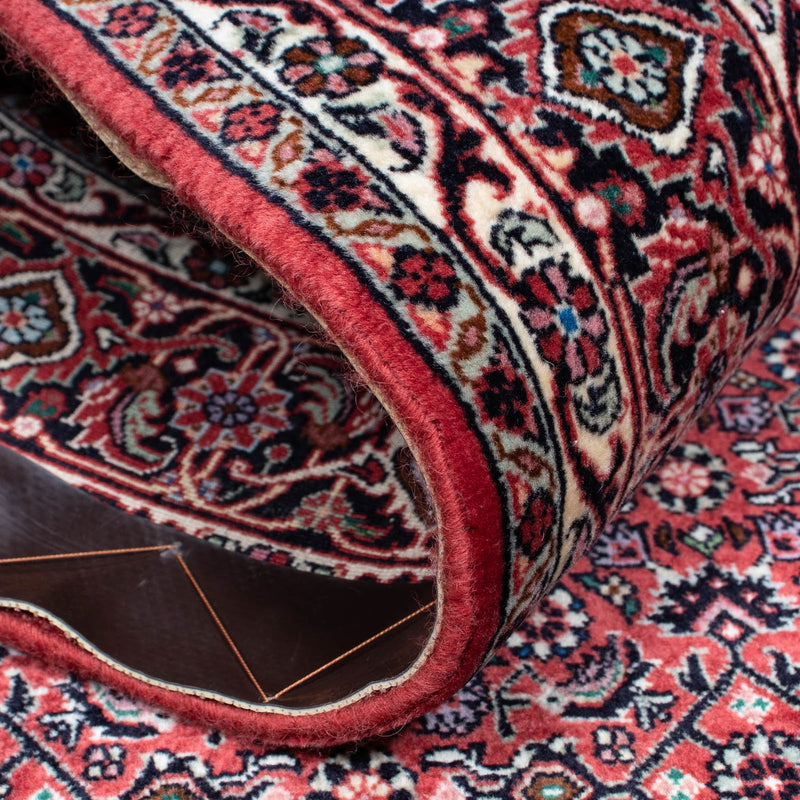 Alfombra persa - Bidjar - 200 x 133 cm - rojo claro